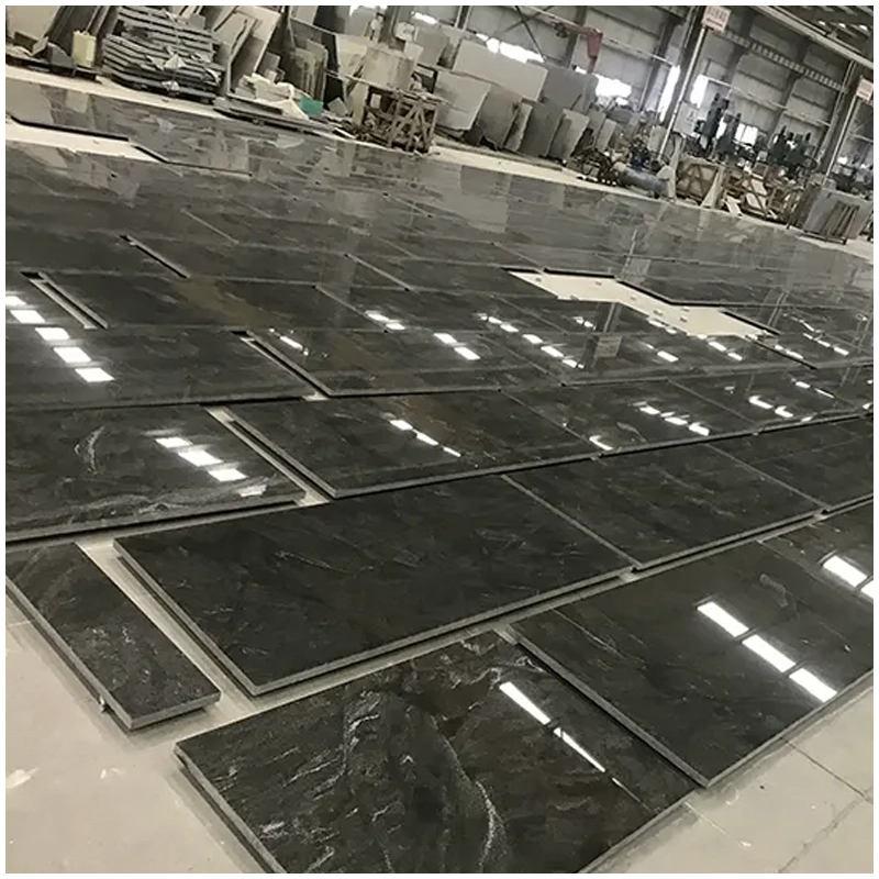 Virginia Mist Black Granite Tiles