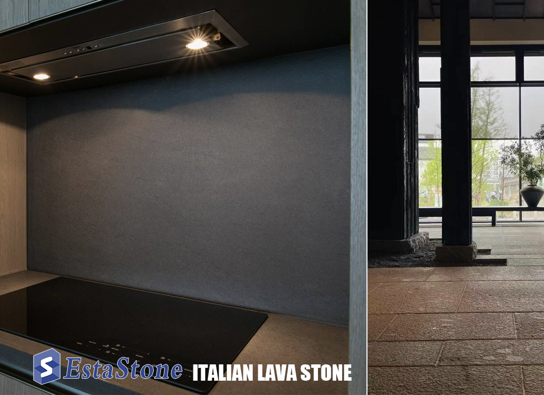 Italian Lava Stone Flooring Tiles Projects Esta Stone