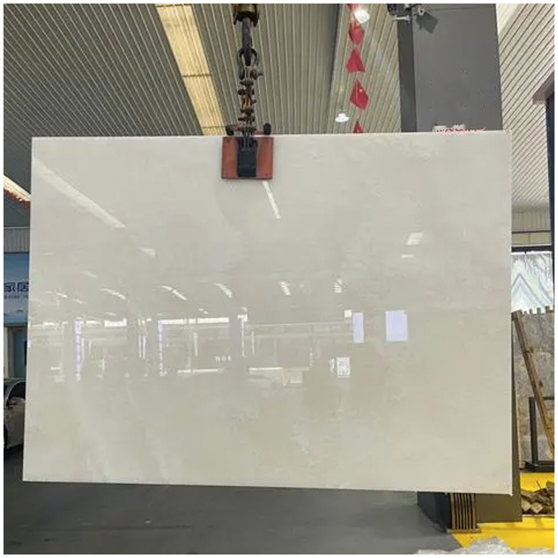 Snow White Onyx Marble Slabs