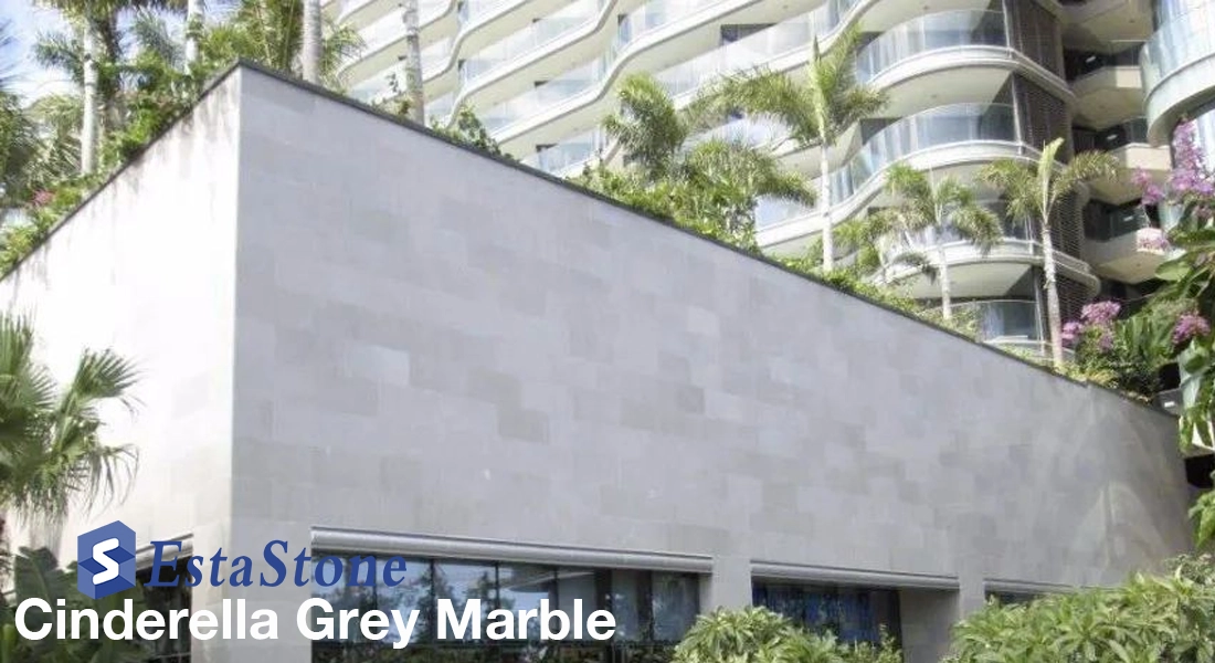 Cinderella Grey Marble External Wall Projects Esta Stone Cinderella Grey Marble External Wall Projects Esta Stone