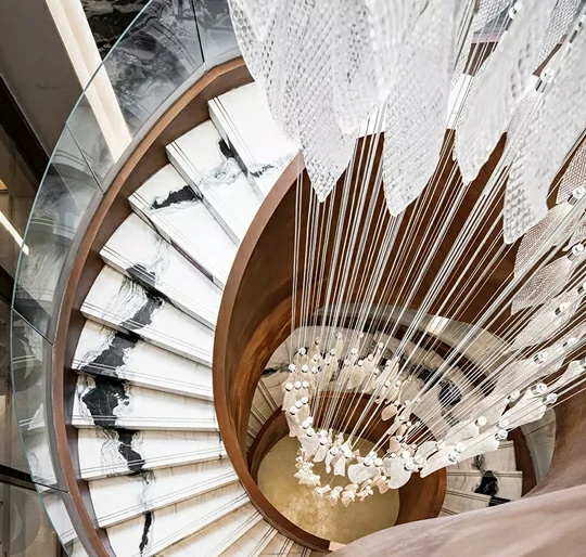 Panda Marble Staircases