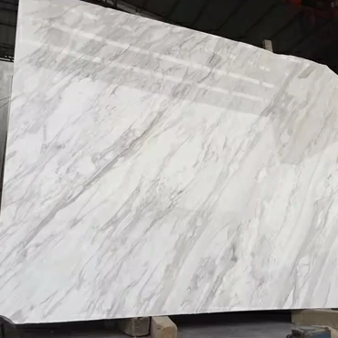 Volakas White Marble Slabs For Vanity Tops