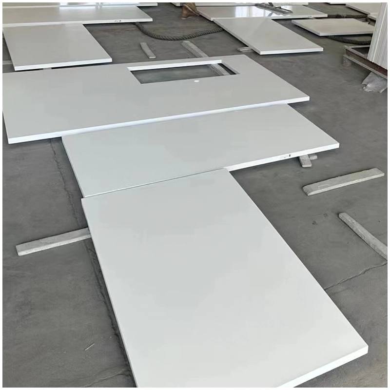 Pure White Quartz Countertops
