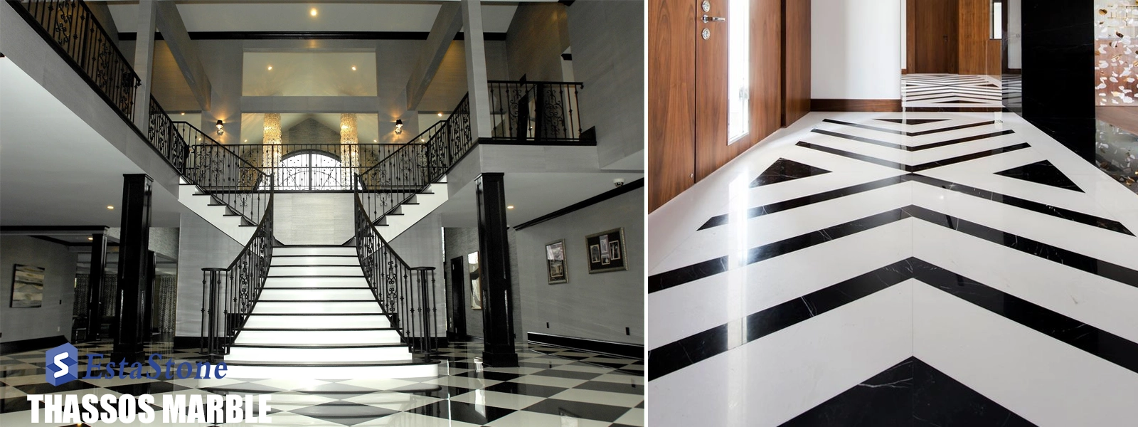 Thassos Marble Looby Floor Projects Esta Stone Thassos Marble Looby Floor Projects Esta Stone