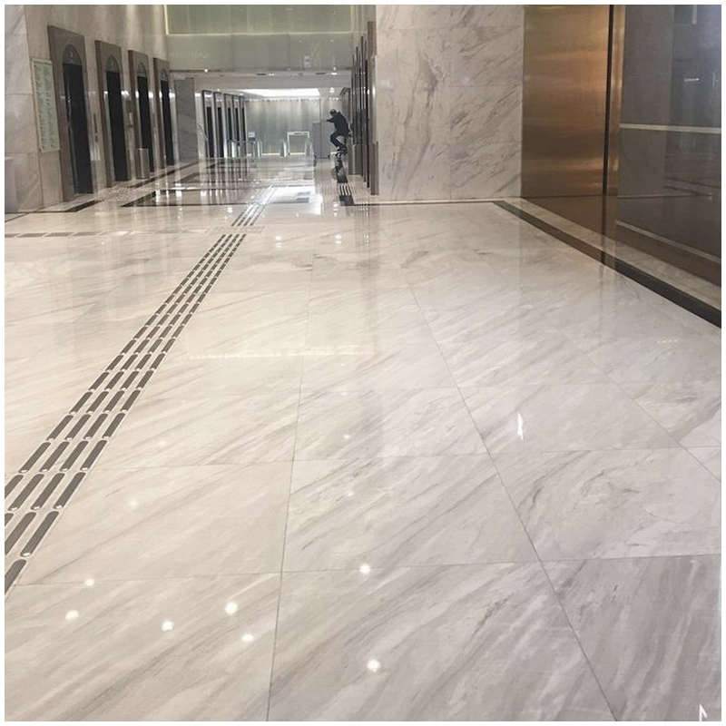 Volakas Marble 5A Office Building Lobby Floor Projects Esta Stone Volakas Marble 5A Office Building Lobby Floor Projects Esta Stone