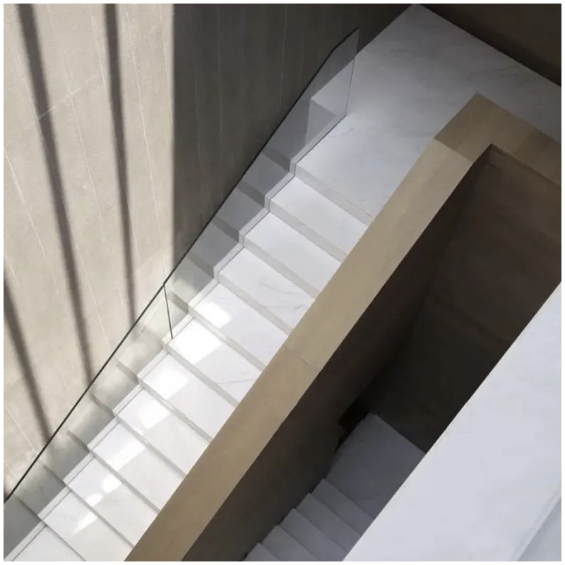 Ariston White Marble Villa Staircase Projects Esta Stone