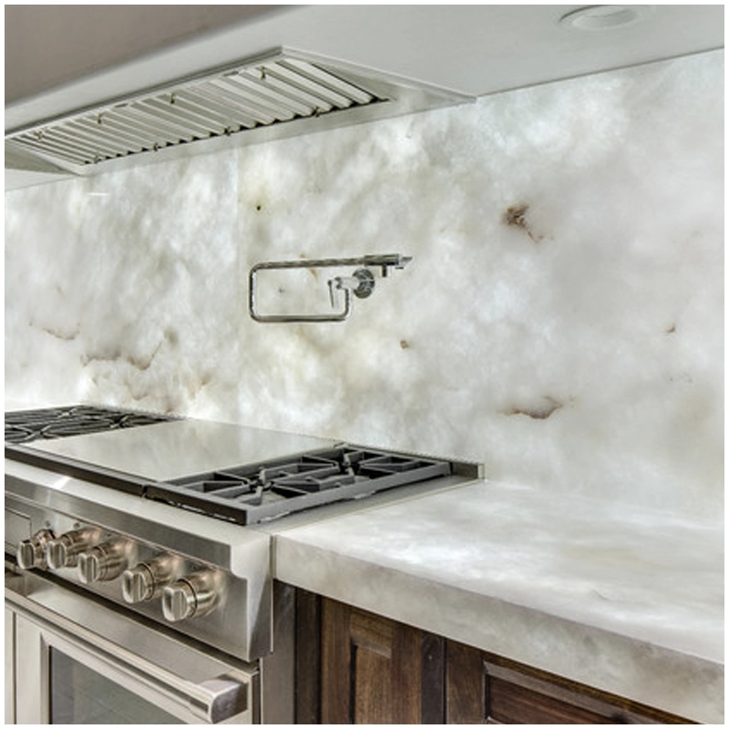 Bianco Cristallo Quartzite Backlit Countertops Supplier Esta Stone