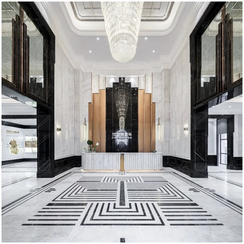 White Marble Lobby Projects of Office White Marble Lobby Projects of Office