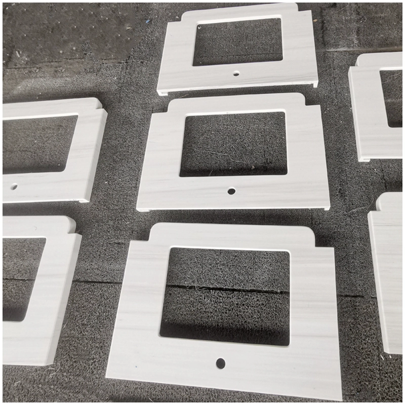 Bianco Dolomiti Marble Vanity Tops with Single Sink