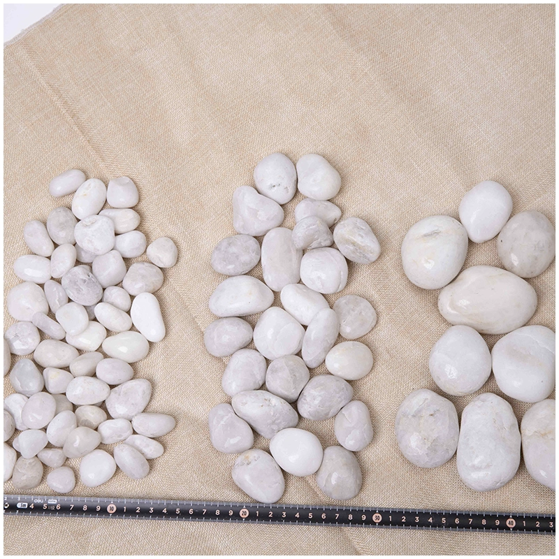 White River Pebbles 3 Popular Sizes