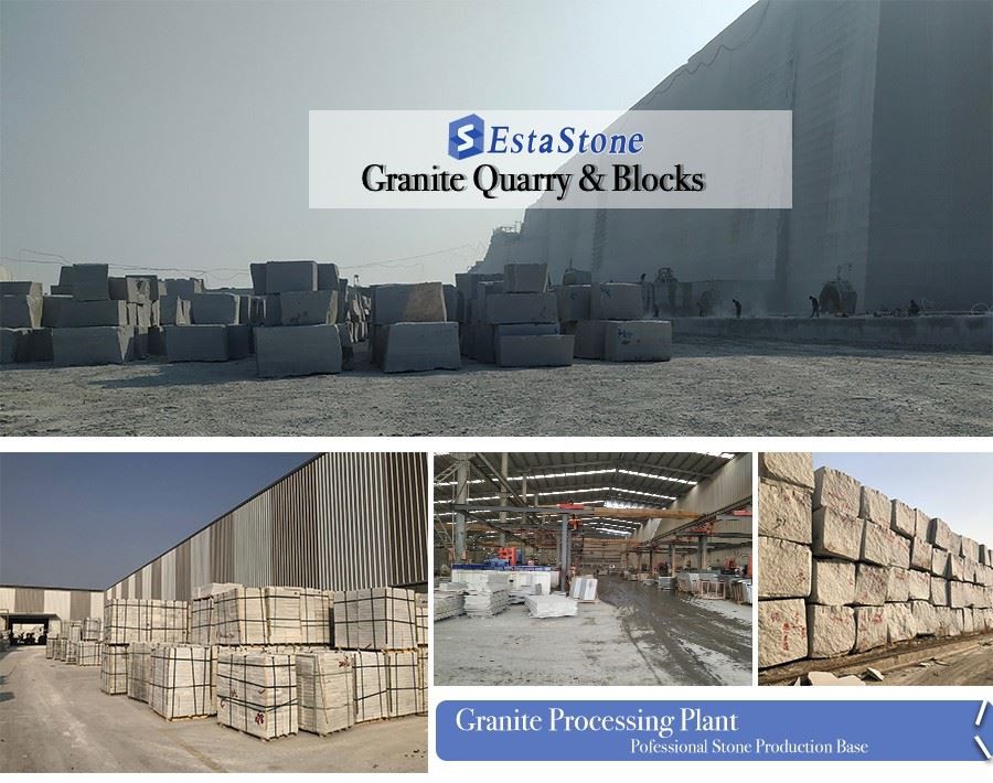 Granit-Steinbruch und -Fabrik